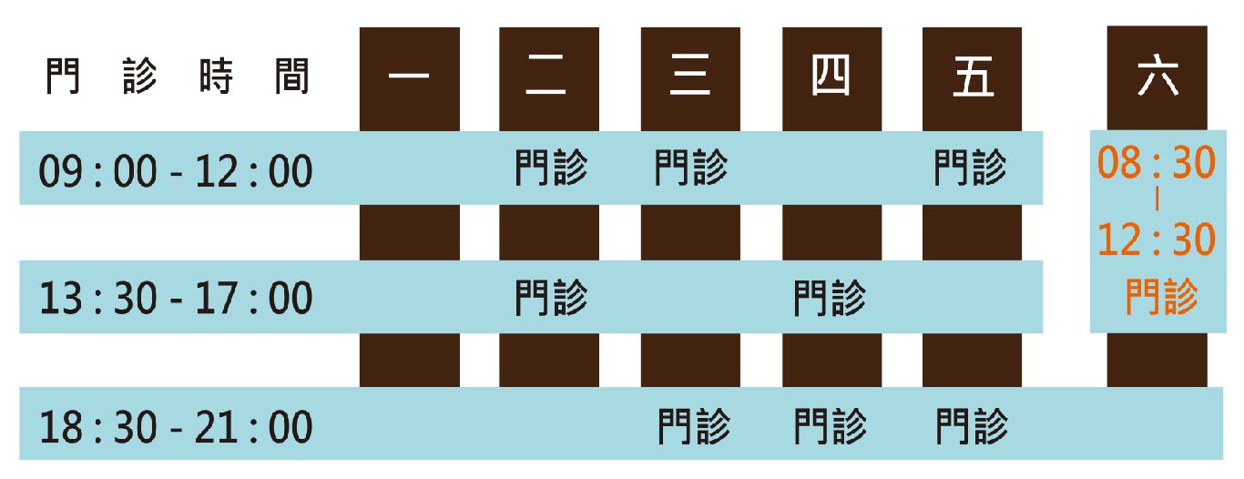 門診時間 博視眼科診所